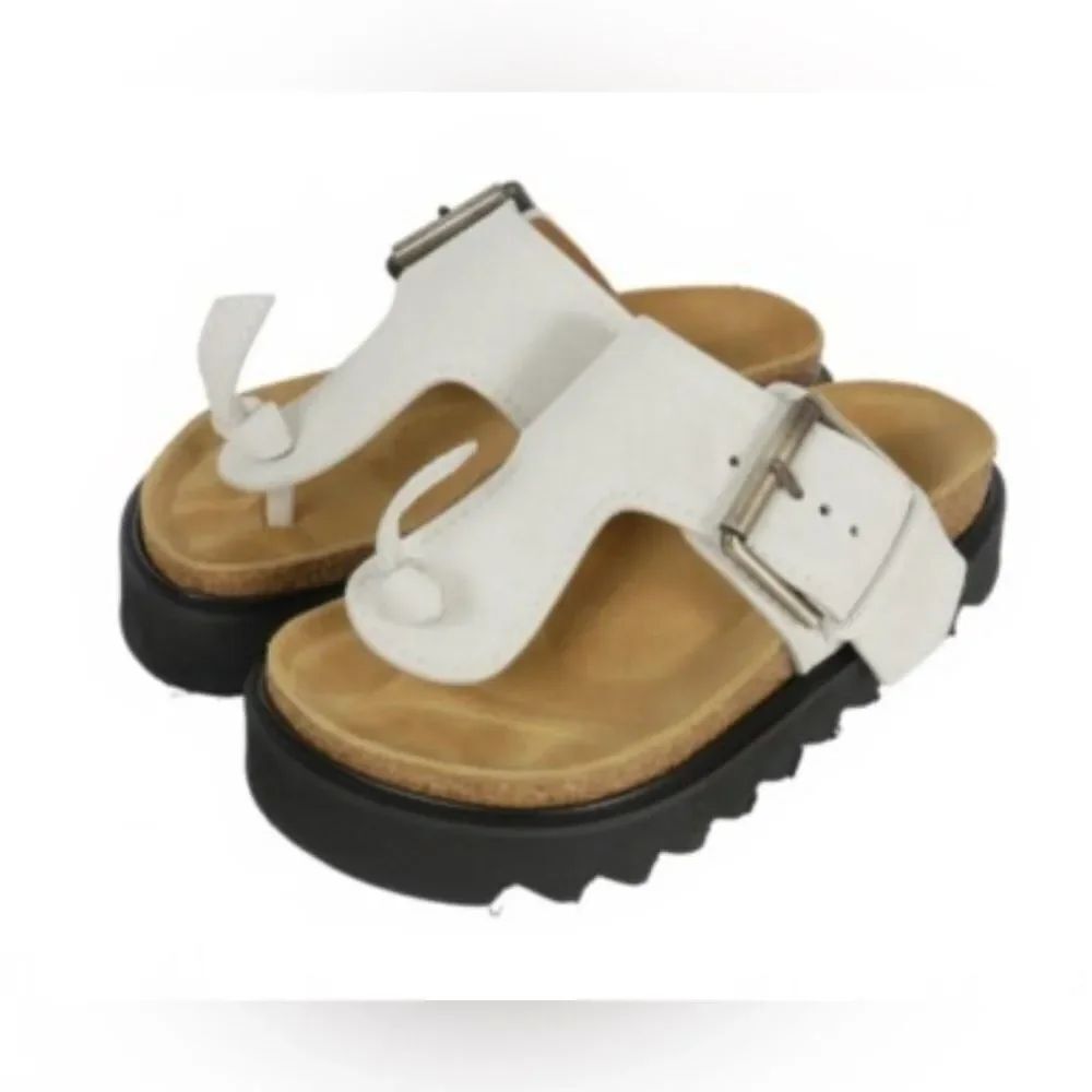 Acne Studios Platform Sandals in Black, IT39